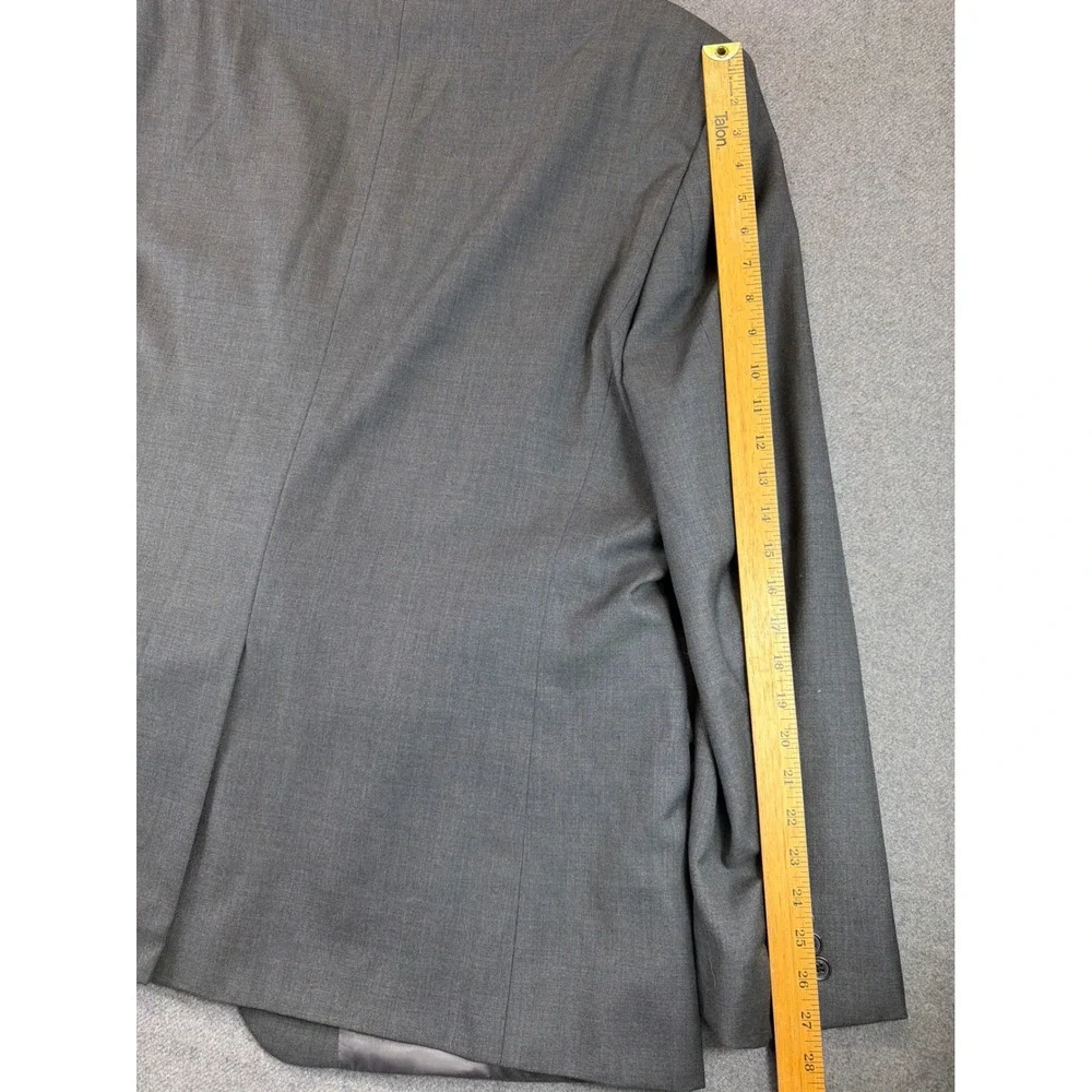 LRL Ralph Lauren Blazer Mens 50L Grey Wool Blend Two Button Suit‎ Jacket